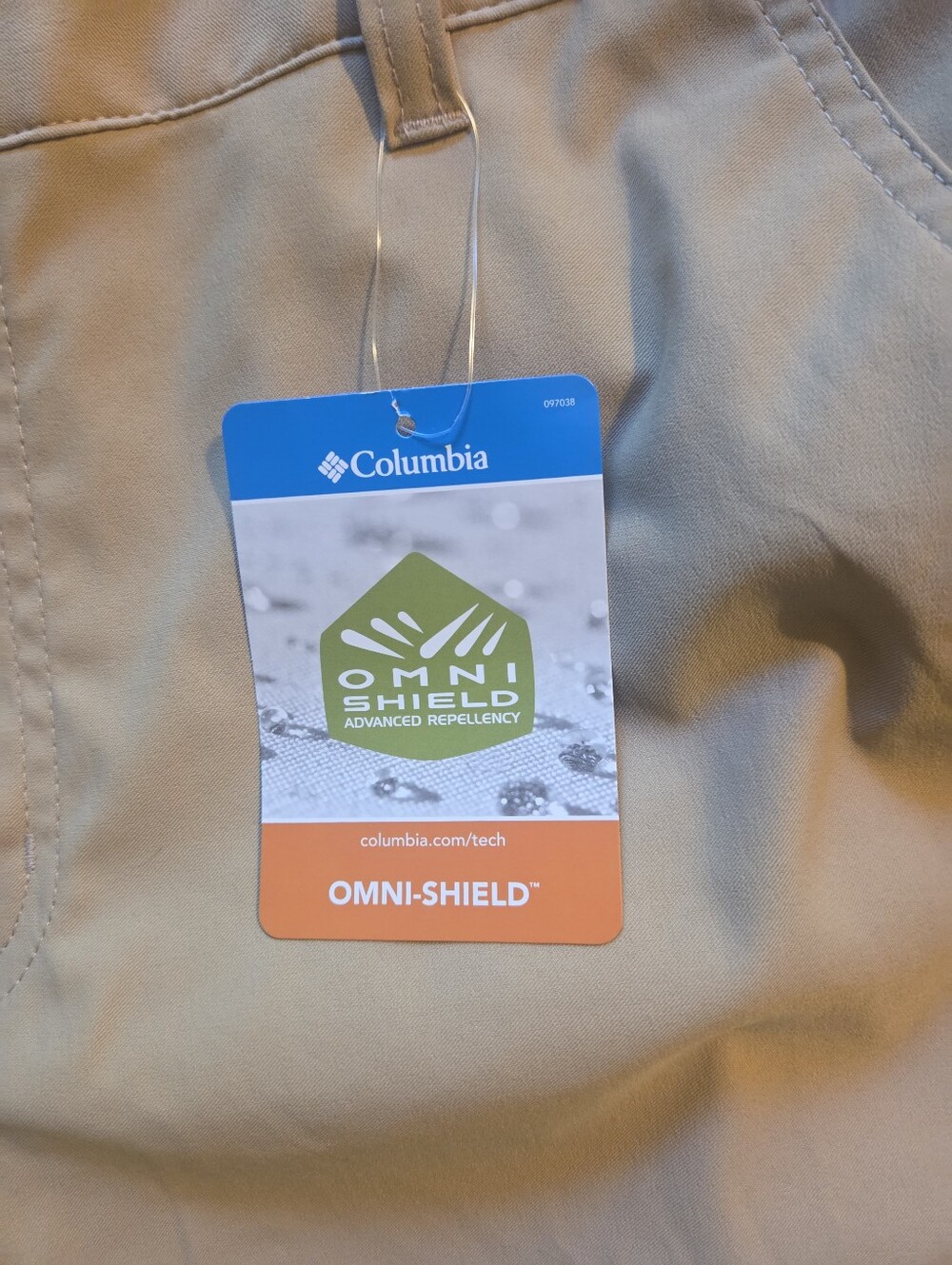 Columbia Women’s Leslie Falls Pants Size 8 Long Hiking Trail Outdoor NWT - Picture 4 of 11